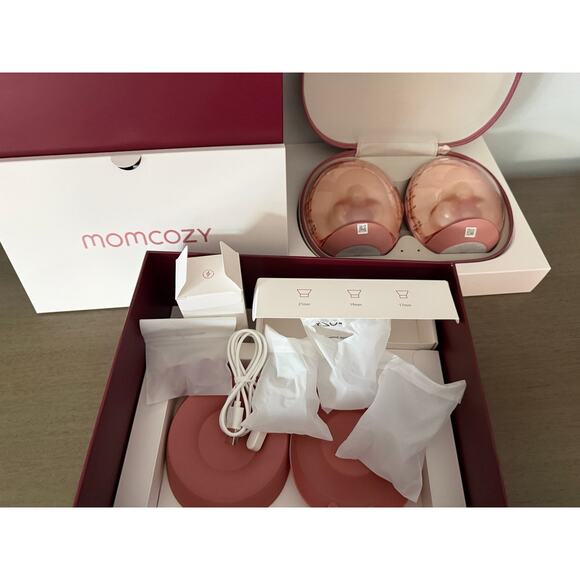 Momcozy Air 1 Ultra-Slim Breast Pump Discreet All-Day Wear NEW Open Box - Picture 10 of 13